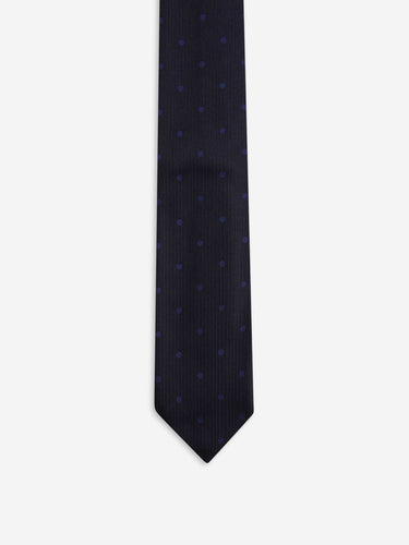 Tom Ford Hombre Barcelona Corbata Topos color Azul Marino sku 601-002034 01 - Foto 2
