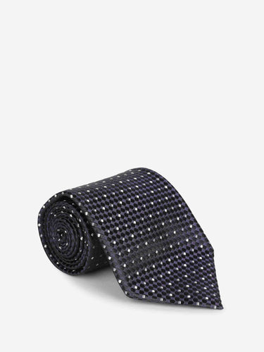 Tom Ford Hombre Barcelona Corbata Texturizada color Púrpura sku 601-002037 01 - Foto 3