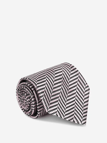 Tom Ford Hombre Barcelona Corbata Espiga color Rosa Palo sku 601-002038 03 - Foto 3