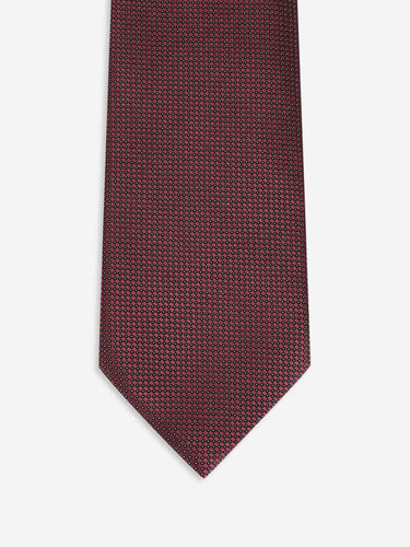 Tom Ford Hombre Barcelona Corbata Texturizada color Burdeos sku 601-002040 01 - Foto 1