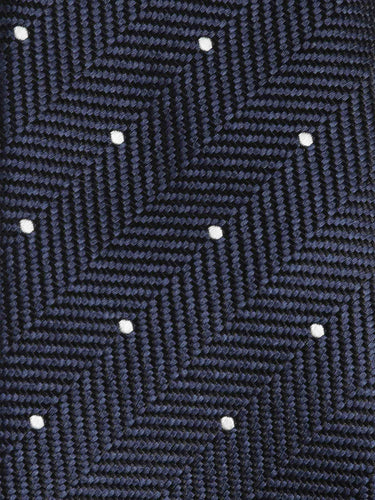 Tom Ford Hombre Barcelona Corbata Topos color Azul Noche sku 601-002042 01 - Foto 2