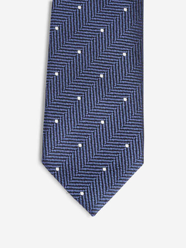 Tom Ford Hombre Barcelona Corbata Topos color Azul Marino sku 601-002042 02 - Foto 1