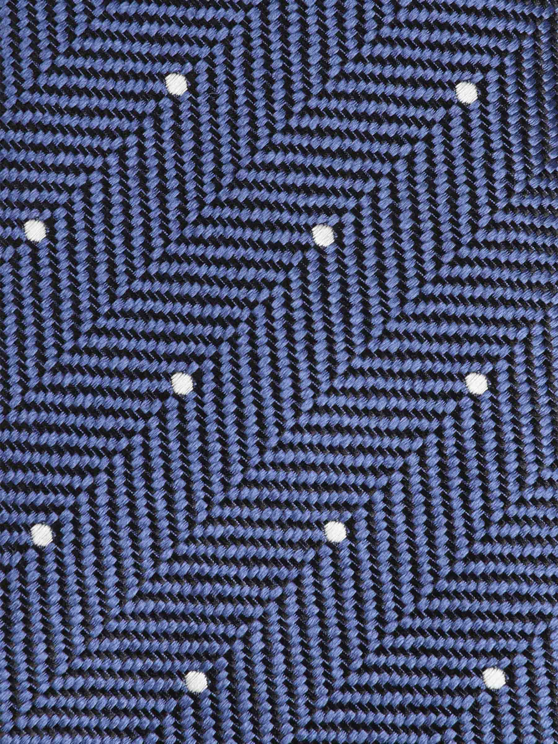 Tom Ford Hombre Barcelona Corbata Topos color Azul Marino sku 601-002042 02 - Foto 2
