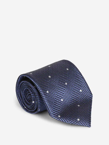Tom Ford Hombre Barcelona Corbata Topos color Azul Marino sku 601-002042 02 - Foto 3