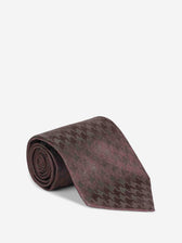 Tom Ford Hombre Barcelona Corbata Seda Estampada color Burdeos sku 601-002044 01 - Foto 1