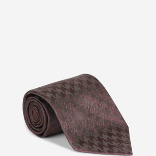 Tom Ford Hombre Barcelona Corbata Seda Estampada color Burdeos sku 601-002044 01 - Foto 1