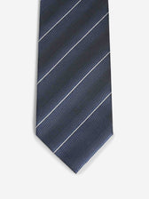 Tom Ford Hombre Barcelona Corbata Rayas Diagonales color Azul Noche sku 601-002045 01 - Foto 1