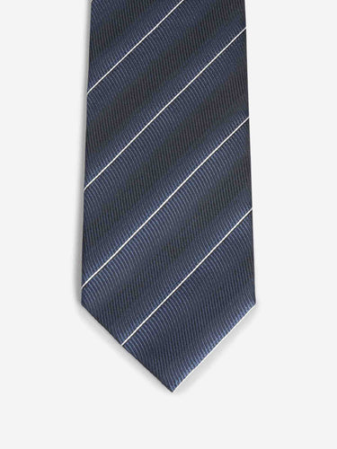 Tom Ford Hombre Barcelona Corbata Rayas Diagonales color Azul Noche sku 601-002045 01 - Foto 1