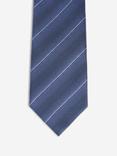 Tom Ford Hombre Barcelona Corbata Rayas Diagonales color Azul Marino sku 601-002045 02 - Foto 1