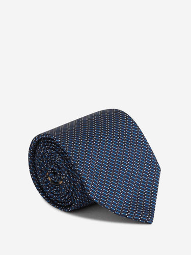 Brioni Hombre Barcelona Corbata Texturizada color Azul Noche sku 601-002050 01 - Foto 1