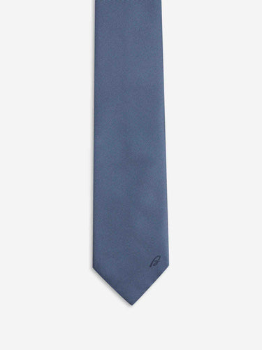 Brioni Hombre Barcelona Corbata Seda Lisa color Azul Índigo sku 601-002052 02 - Foto 2
