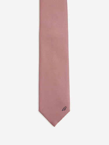 Brioni Hombre Barcelona Corbata Seda Lisa color Rosa Envejecido sku 601-002052 03 - Foto 2