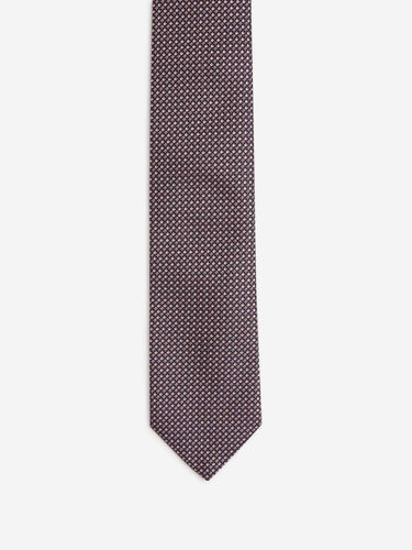 Brioni Hombre Barcelona Corbata Texturizada color Rosa Palo sku 601-002054 02 - Foto 2