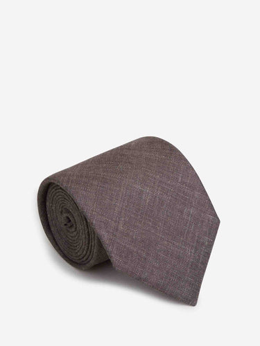 Brioni Hombre Barcelona Corbata Zefiro color Marrón Oscuro sku 601-002057 02 - Foto 1