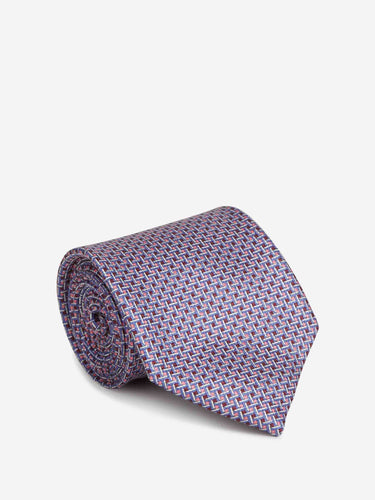 Brioni Hombre Barcelona Corbata Texturizada color Lavanda sku 601-002059 01 - Foto 1