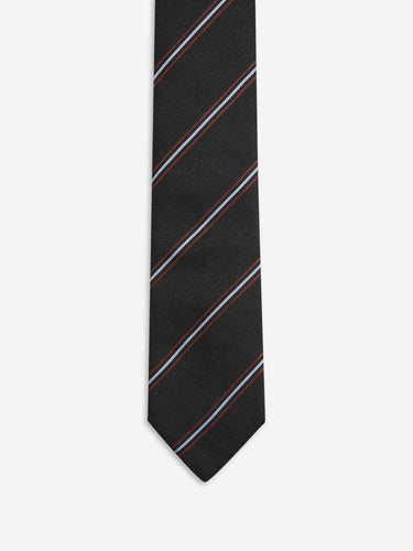 Brioni Hombre Barcelona Corbata Seda Rayas color Azul Noche sku 601-002061 01 - Foto 2