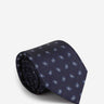 Zegna Hombre Barcelona Corbata Estampada Seda color Azul Noche sku 601-002069 02 - Foto 1