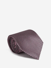 Zegna Hombre Barcelona Corbata Estampada Seda color Rosa Palo sku 601-002072 04 - Foto 1