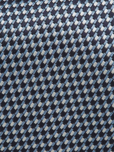 Zegna Hombre Barcelona Corbata Estampada Seda color Azul Celeste sku 601-002074 02 - Foto 3