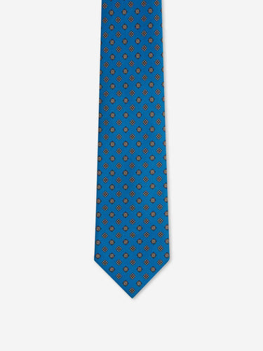 Marinella Hombre Barcelona Corbata Seda Floral color Azul sku 601-002079 01 - Foto 2
