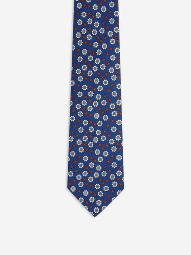 Marinella Hombre Barcelona Corbata Seda Floral color Azul Celeste sku 601-002089 01 - Foto 2