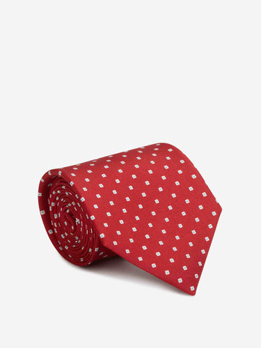 Marinella Hombre Barcelona Corbata Seda Floral color Rojo sku 601-002091 01 - Foto 1