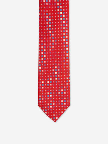 Marinella Hombre Barcelona Corbata Seda Floral color Rojo sku 601-002095 01 - Foto 2