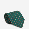 Marinella Hombre Barcelona Corbata Seda Floral color Verde Oscuro sku 601-002096 01 - Foto 1