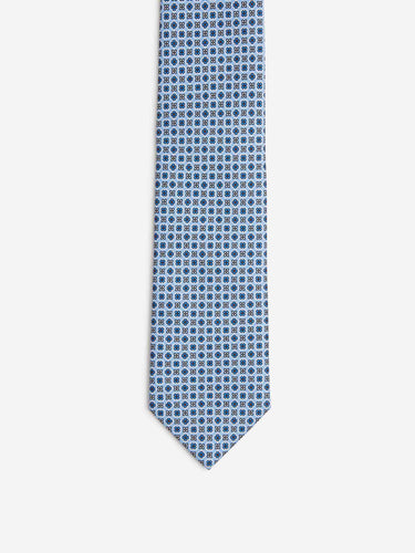 Marinella Hombre Barcelona Corbata Seda Floral color Azul Celeste sku 601-002102 01 - Foto 2