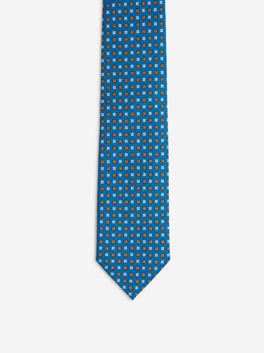 Marinella Hombre Barcelona Corbata Seda Floral color Azul sku 601-002104 01 - Foto 2