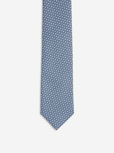 Marinella Hombre Barcelona Corbata Seda Floral color Azul Celeste sku 601-002105 01 - Foto 2