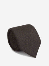 Bigi por Santa Eulalia Hombre Barcelona Corbata Lisa Lana color Marrón Oscuro sku 601-002129 02 - Foto 1