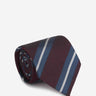 Bigi por Santa Eulalia Hombre Barcelona Corbata Líneas Diagonales color Burdeos sku 601-002130 02 - Foto 1