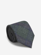 Bigi por Santa Eulalia Hombre Barcelona Corbata Cuadros Lana color Verde Jungla sku 601-002134 02 - Foto 1