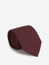Bigi por Santa Eulalia Hombre Barcelona Corbata Punto Seda color Burdeos sku 601-002135 04 - Foto 1