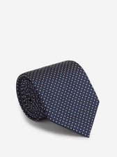 Bigi por Santa Eulalia Hombre Barcelona Corbata Topos Seda color Azul Noche sku 601-002138 01 - Foto 1
