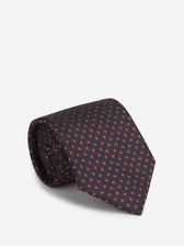 Bigi por Santa Eulalia Hombre Barcelona Corbata Floral Seda color Azul Noche sku 601-002139 01 - Foto 1
