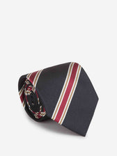 Bigi por Santa Eulalia Hombre Barcelona Corbata Líneas Diagonales color Azul Marino sku 601-002139 02 - Foto 1