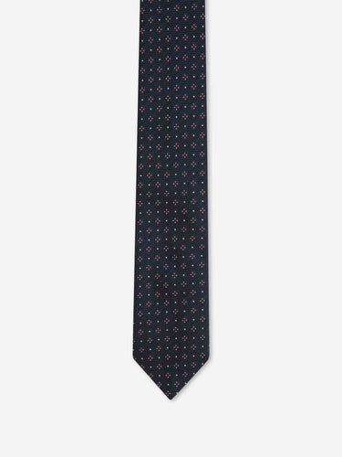 Bigi por Santa Eulalia Hombre Barcelona Corbata Floral Seda color Azul Noche sku 601-002140 01 - Foto 2
