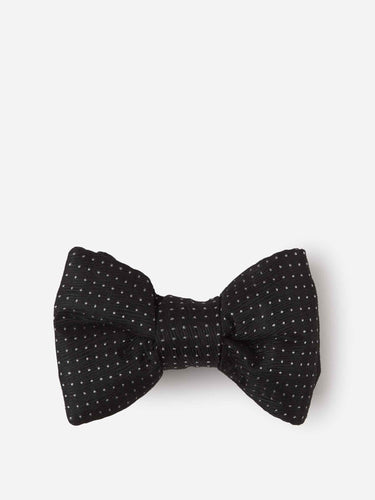 Tom Ford Hombre Barcelona Pajarita Topos Seda color Blanco Y Negro sku 602-000267 01 - Foto 1