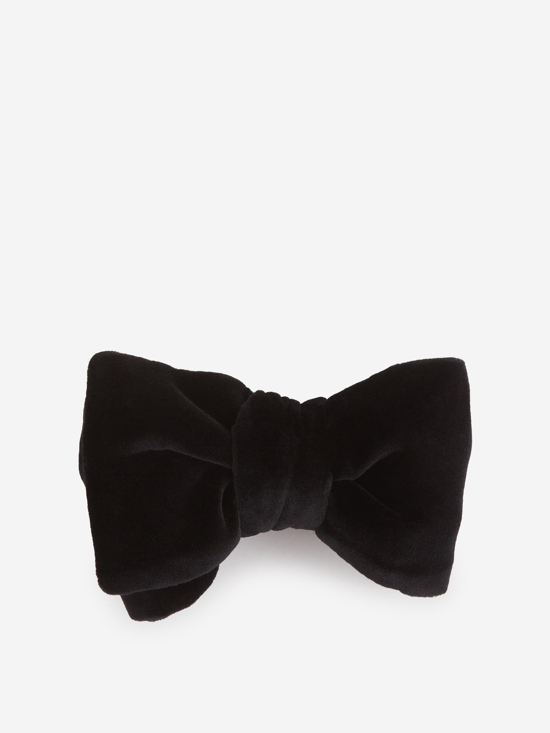 Tom Ford Hombre Barcelona Pajarita Terciopelo color Negro sku 602-000282 01 - Foto 1