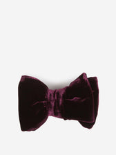 Tom Ford Hombre Barcelona Pajarita Terciopelo color Violeta sku 602-000283 01 - Foto 1