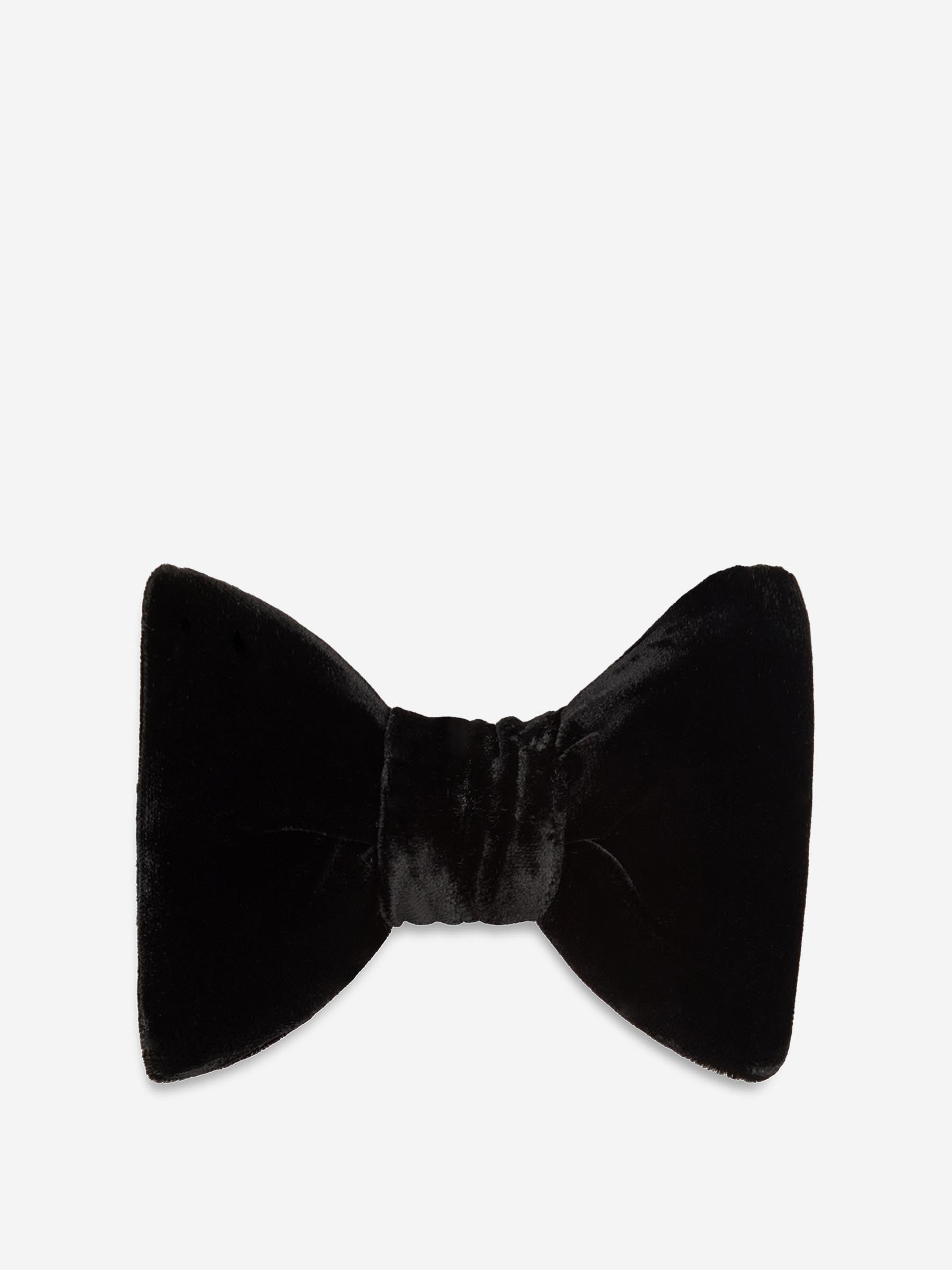 Tom Ford Hombre Barcelona Pajarita Terciopelo color Negro sku 602-000283 03 - Foto 1