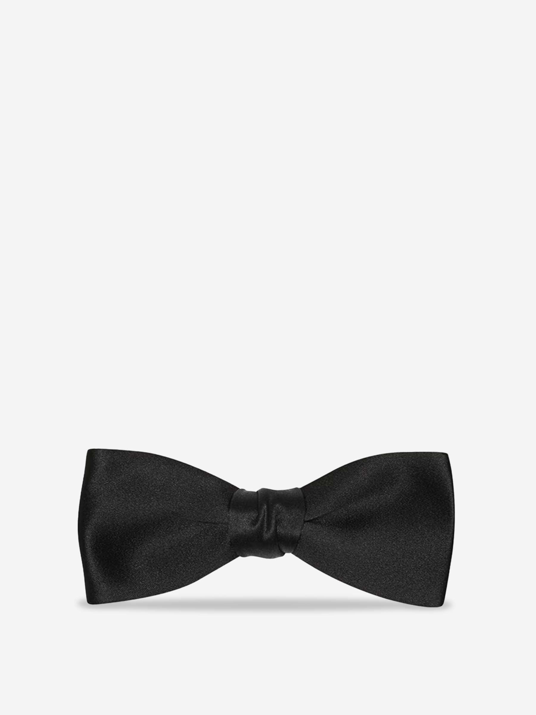 Saint Laurent Hombre Barcelona Pajarita Yves Satén color Negro sku 602-000285 01 - Foto 1