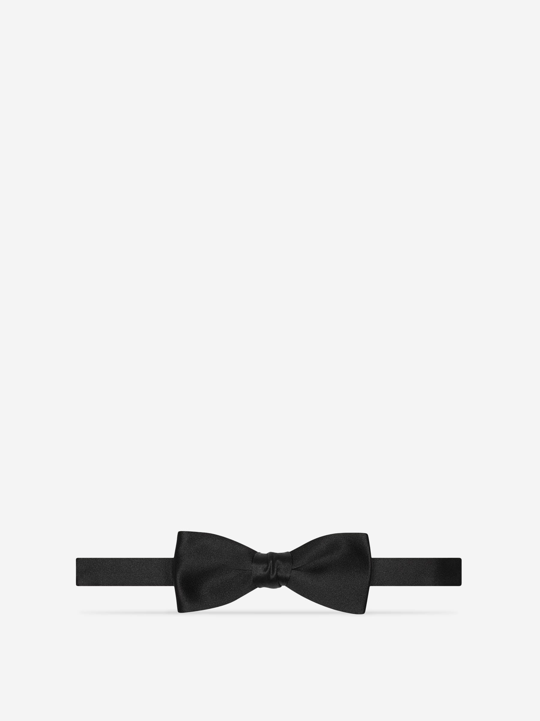 Saint Laurent Hombre Barcelona Pajarita Yves Satén color Negro sku 602-000285 01 - Foto 2