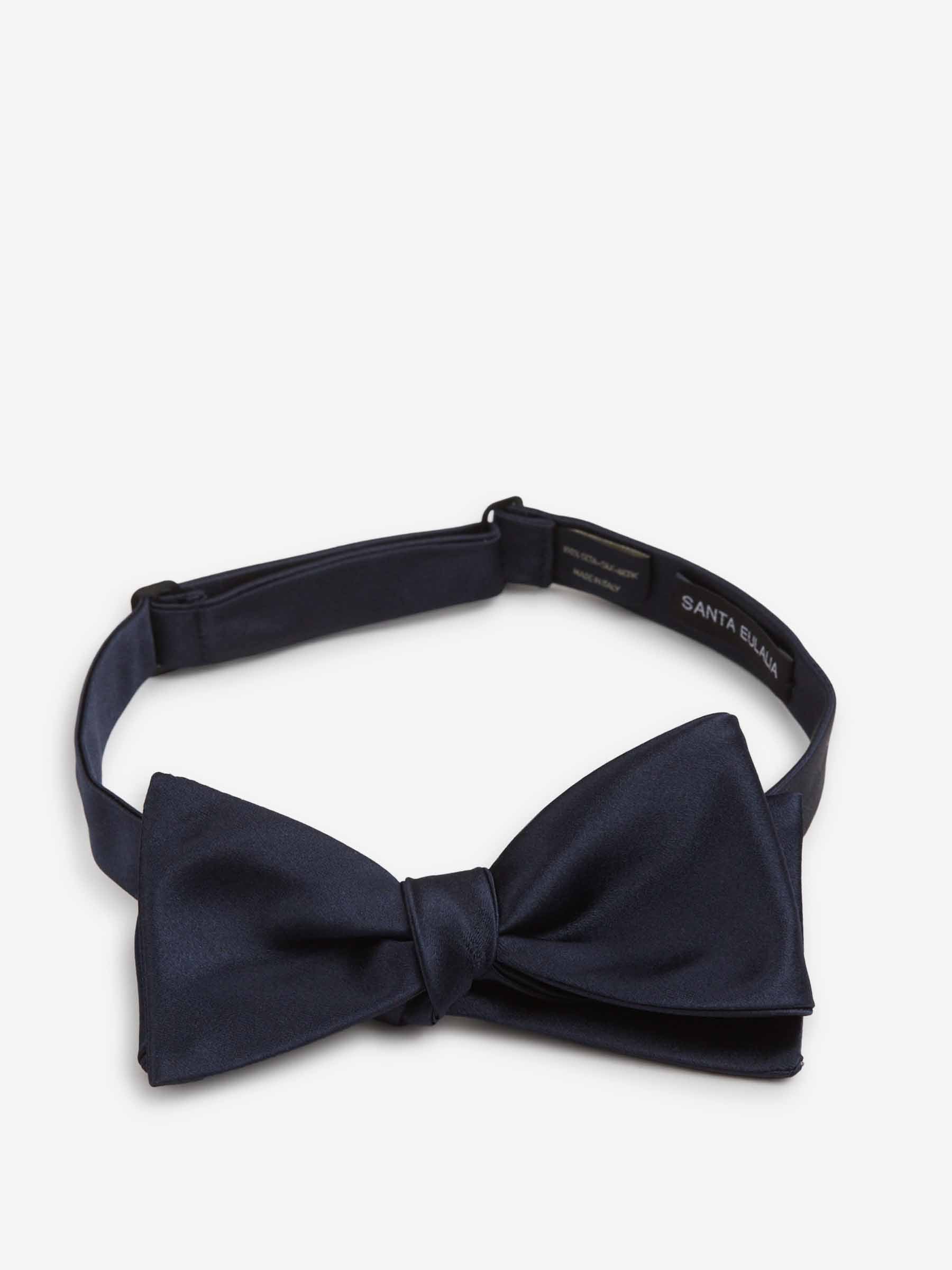 Santa Eulalia Hombre Barcelona Pajarita Seda color Azul Noche sku 602-000289 01 - Foto 2