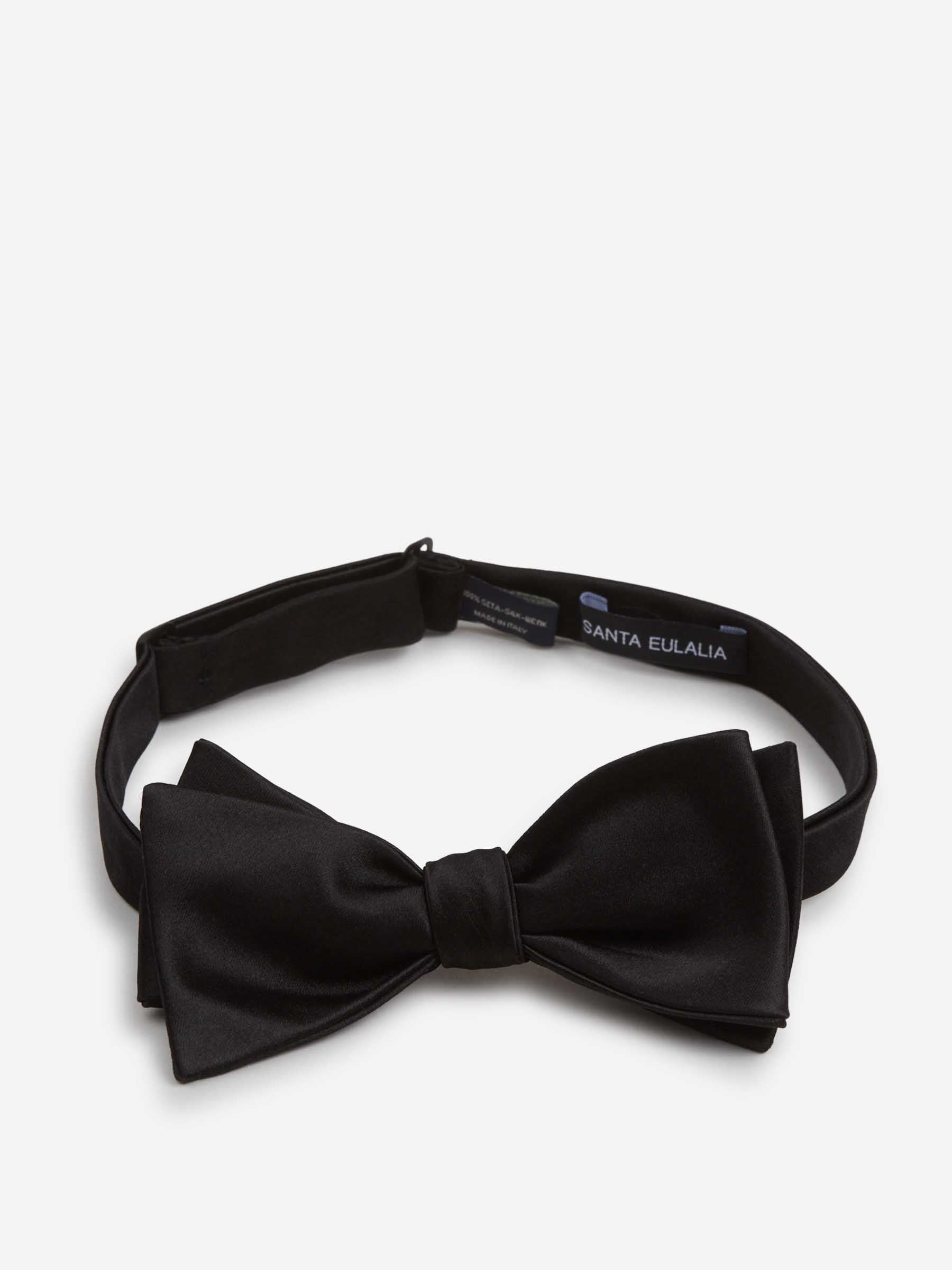 Santa Eulalia Hombre Barcelona Pajarita Seda color Negro sku 602-000289 02 - Foto 2