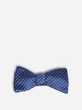 Petronius Hombre Barcelona Pajarita Seda Lunares color Azul sku 602-000318 01 - Foto 1