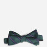Petronius Hombre Barcelona Pajarita Listada Seda color Verde Oscuro sku 602-000322 03 - Foto 1