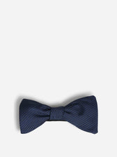 Petronius Hombre Barcelona Pajarita Seda Listada color Azul Marino sku 602-000324 01 - Foto 1